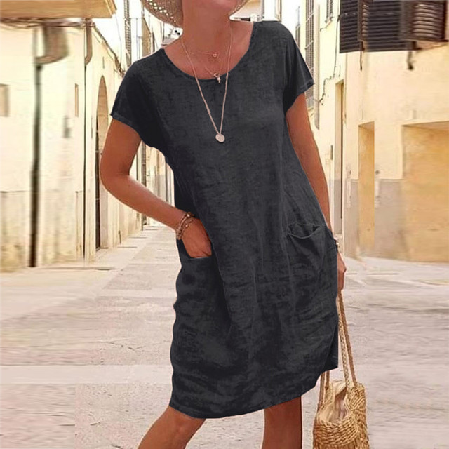 CARLOTTA™ | CASUAL DRESS WITH BELLY HIDER