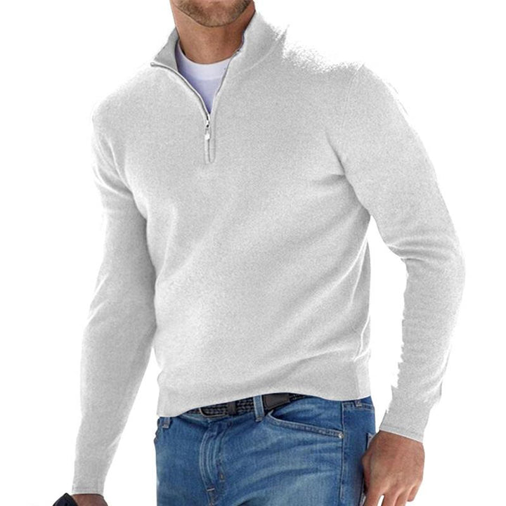 Jamie - Comfy Half Zip Sweater