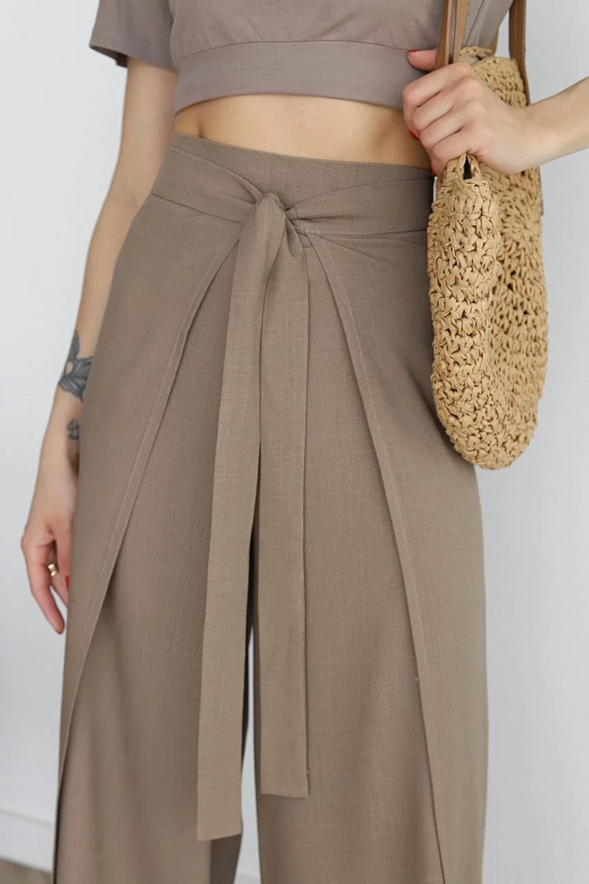 LOUISA | WIDE-CUT PANTS