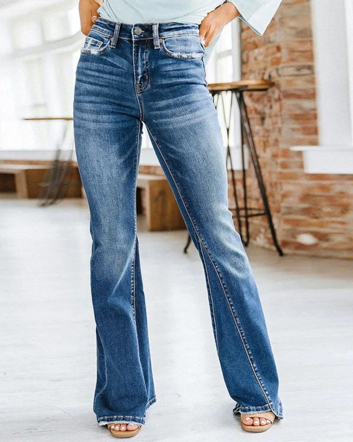 Millie - High Waist Flared Jeans