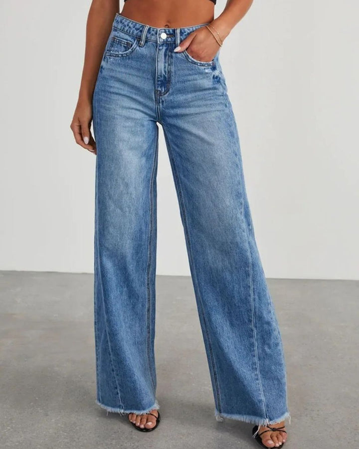 Rhea - High Waisted Jeans