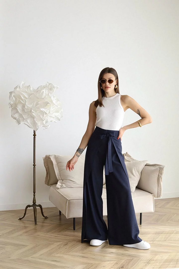 LOUISA | WIDE-CUT PANTS