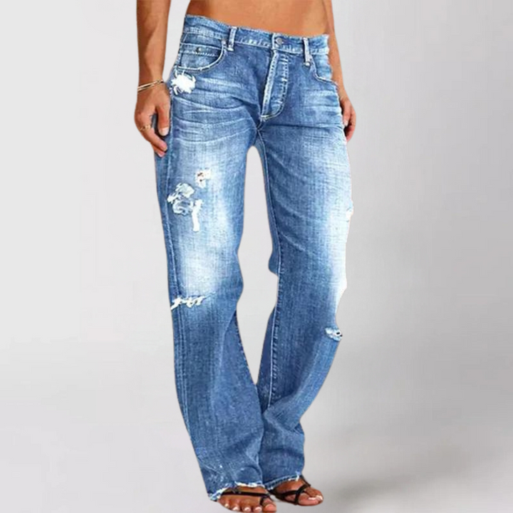 BETH | WIDE LEG DENIM JEANS