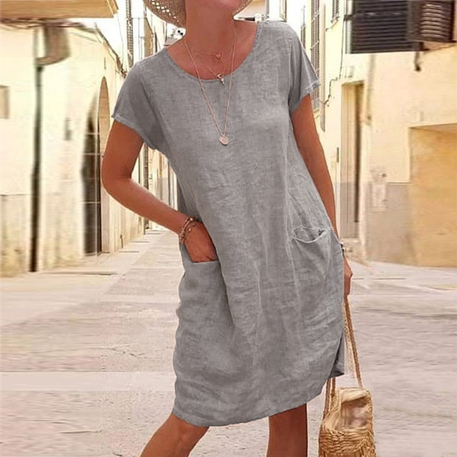 CARLOTTA™ | CASUAL DRESS WITH BELLY HIDER