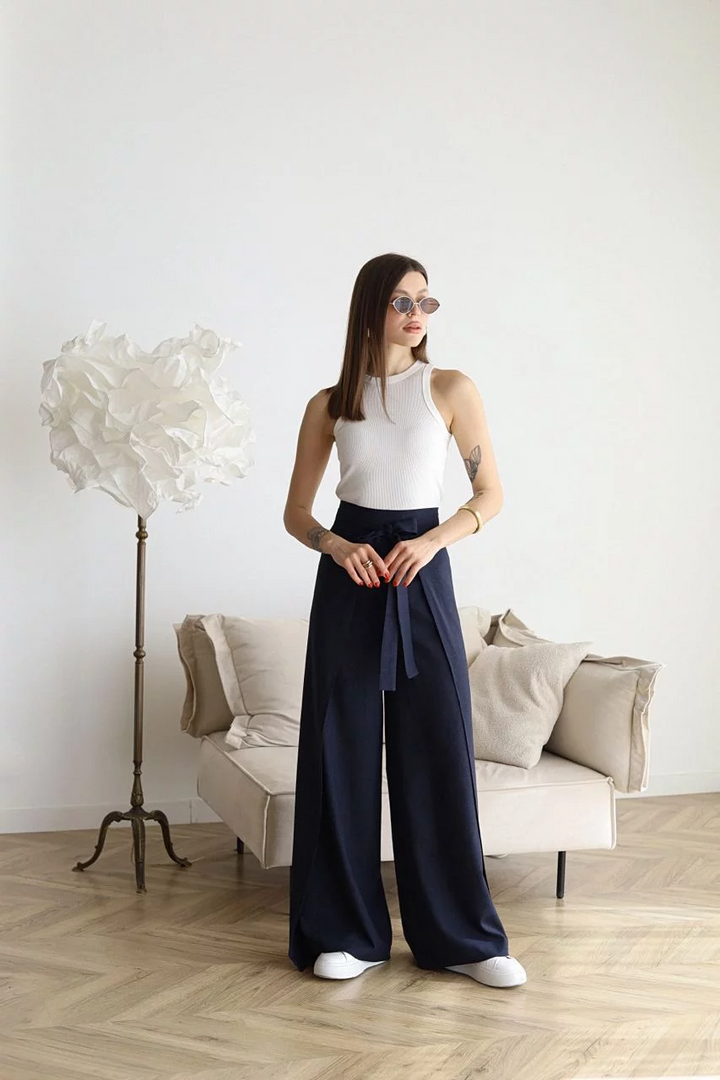 LOUISA | WIDE-CUT PANTS