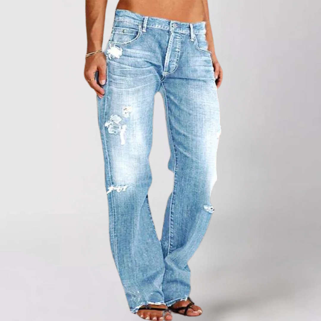 BETH | WIDE LEG DENIM JEANS