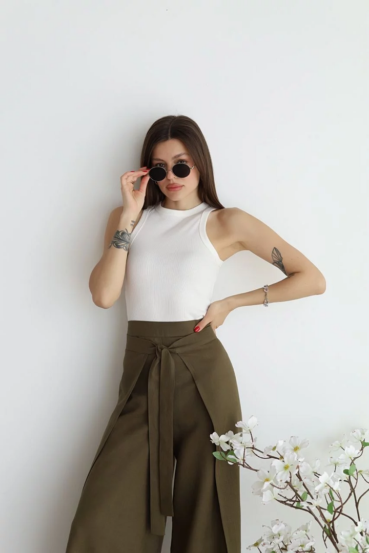 LOUISA | WIDE-CUT PANTS