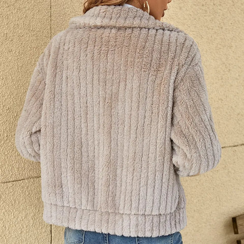 Rhonda - Casual plushy cardigan