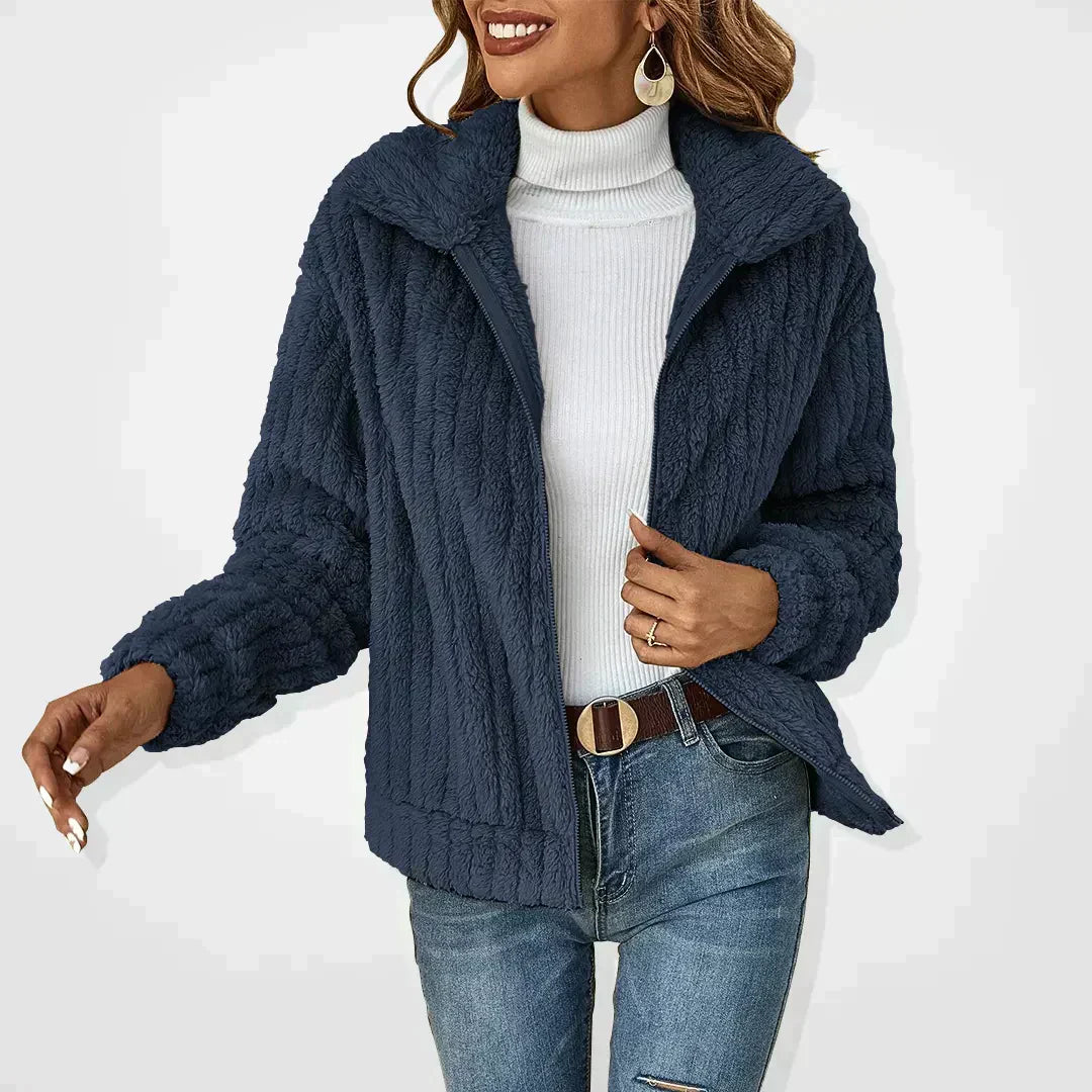 Rhonda - Casual plushy cardigan