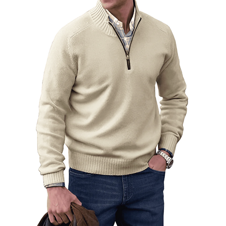 Oisin - Comfy Half Zipped Sweater