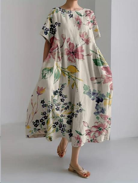 Hallie - Floral Print Dress