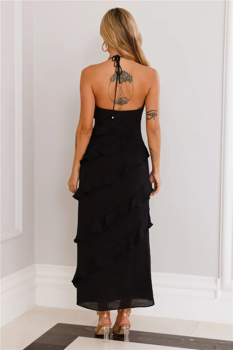 Holly - Ruffle Maxi Dress